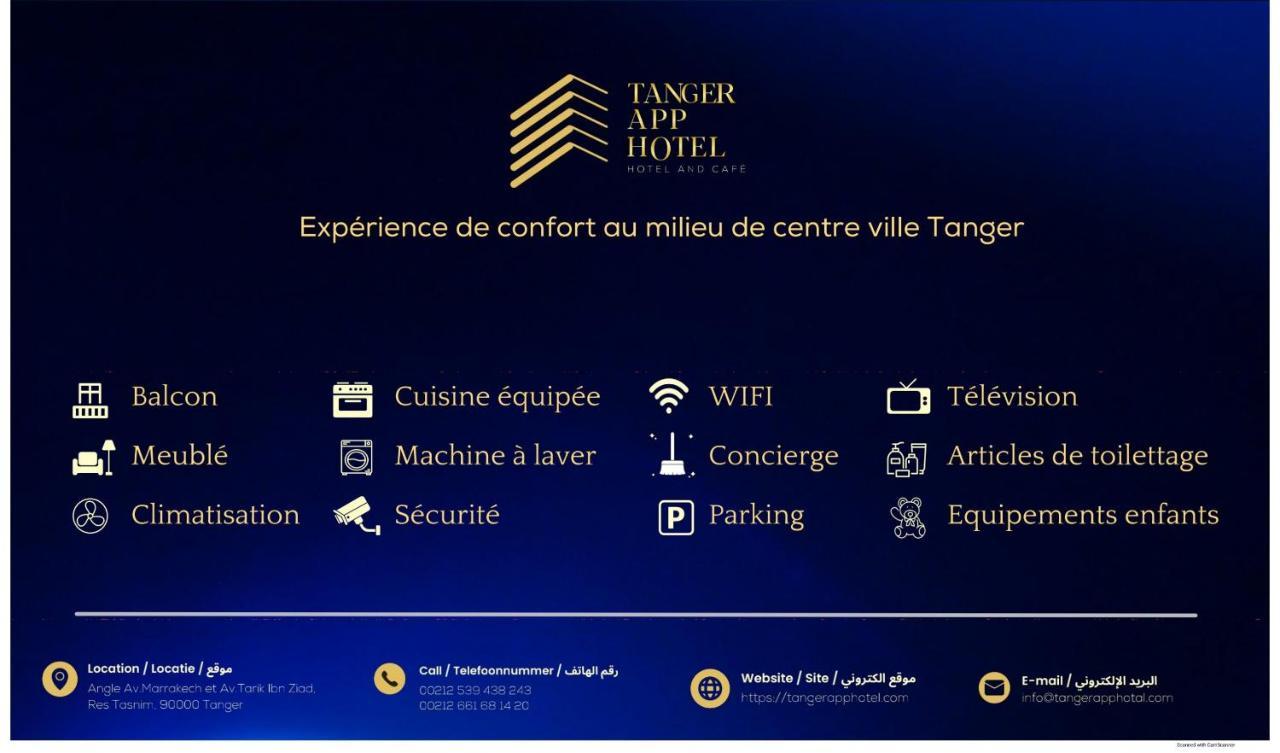 Hotel Appartement Tanger Tânger Exterior foto